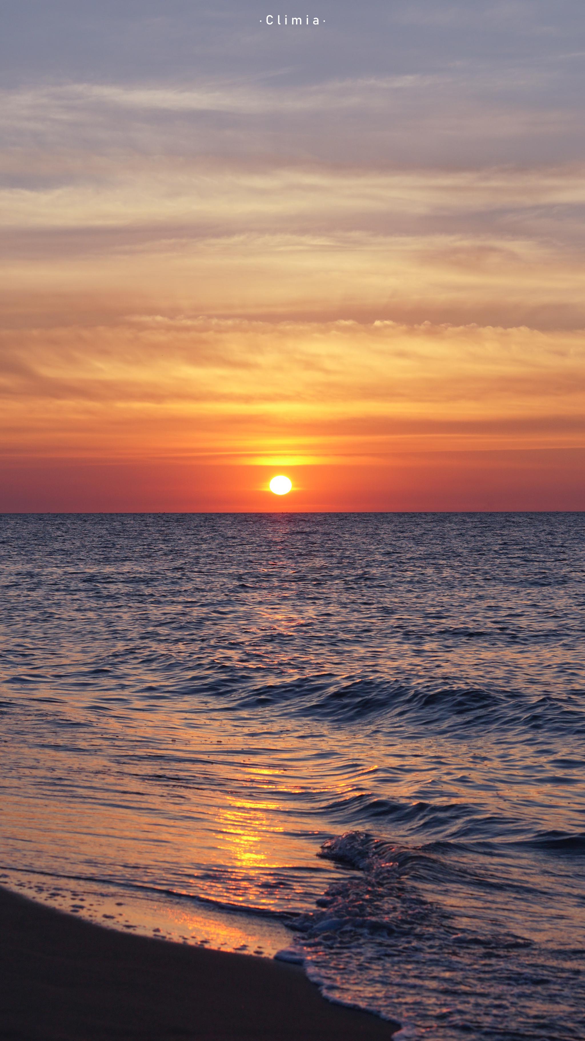 夏日黄昏橘子海 @·climia