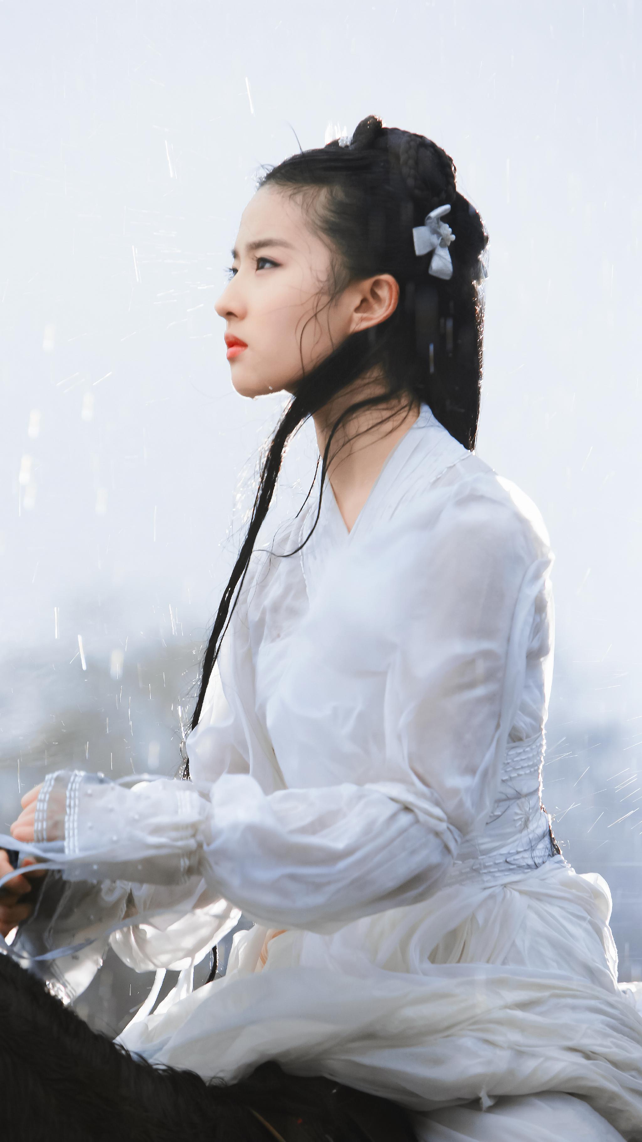 刘亦菲的古装造型小龙女漂亮聂小倩仙气看到无情爱了