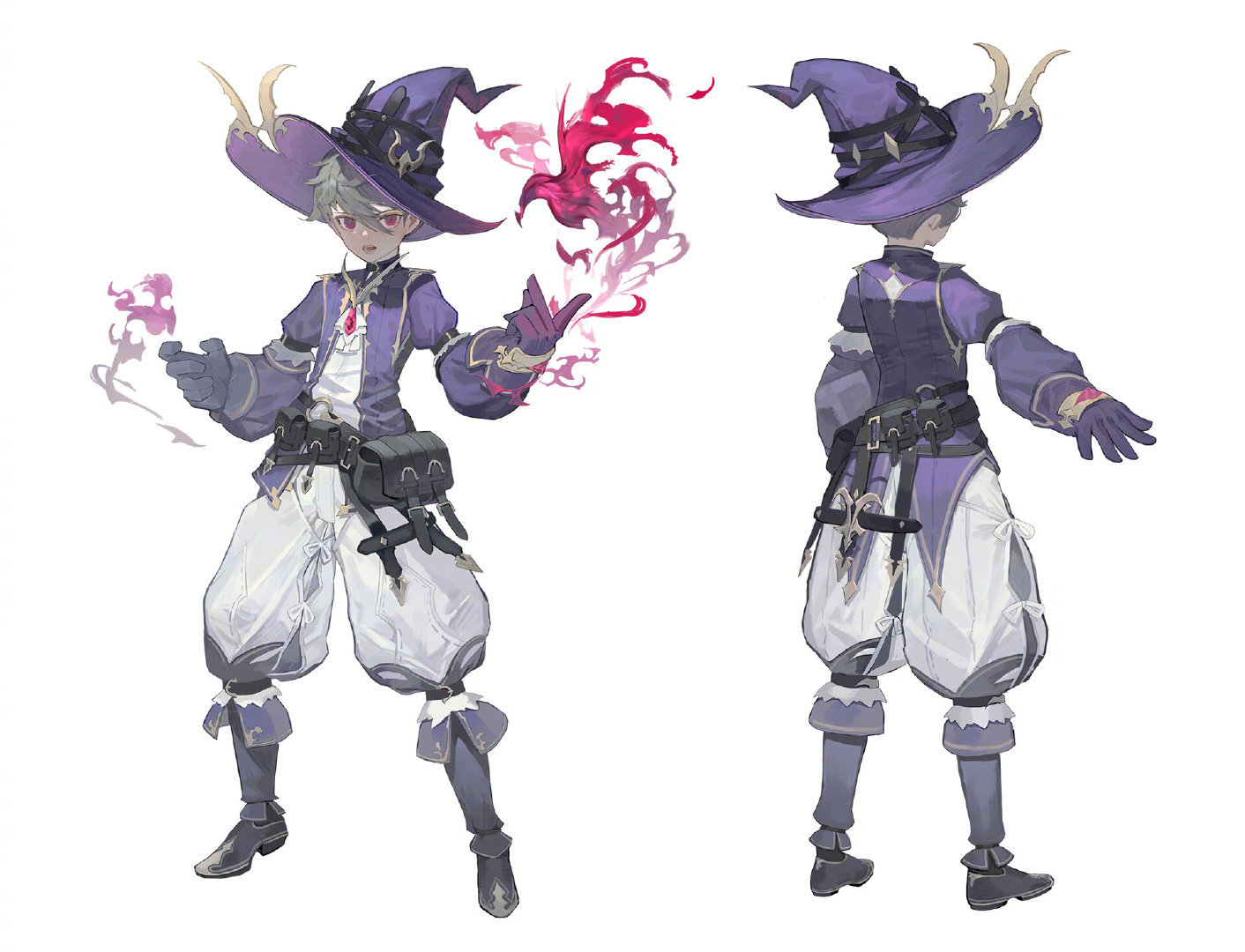 minkyu lee的一组角色立绘设计作品