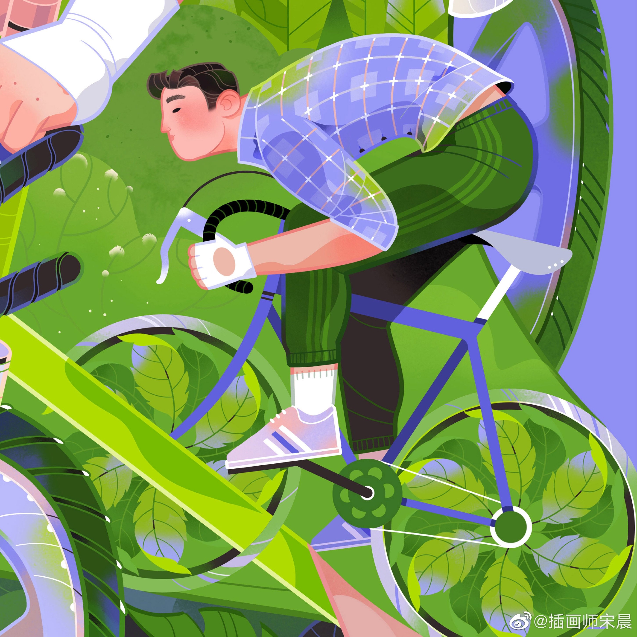 来自插画师 @插画师宋晨 绘画作品_高清图集_新浪网