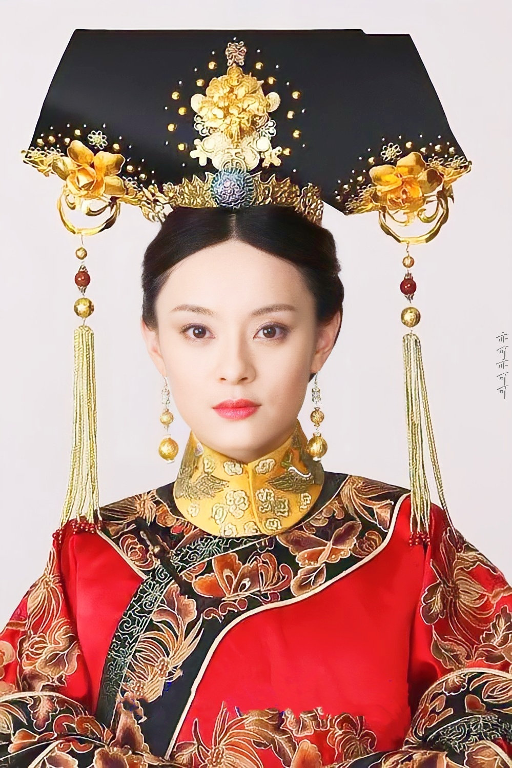 孙俪当年拍《甄嬛传》的定妆照有!这么漂亮的嬛嬛谁能不爱!