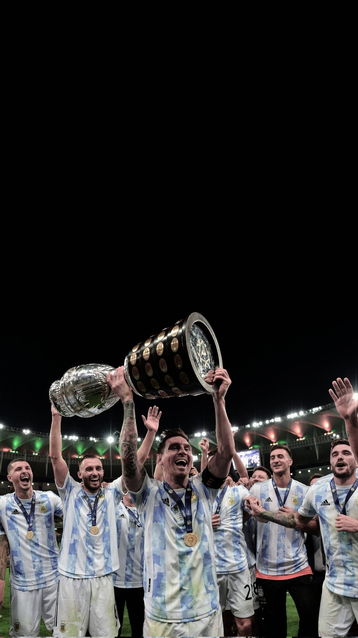 美洲杯夺冠壁纸!