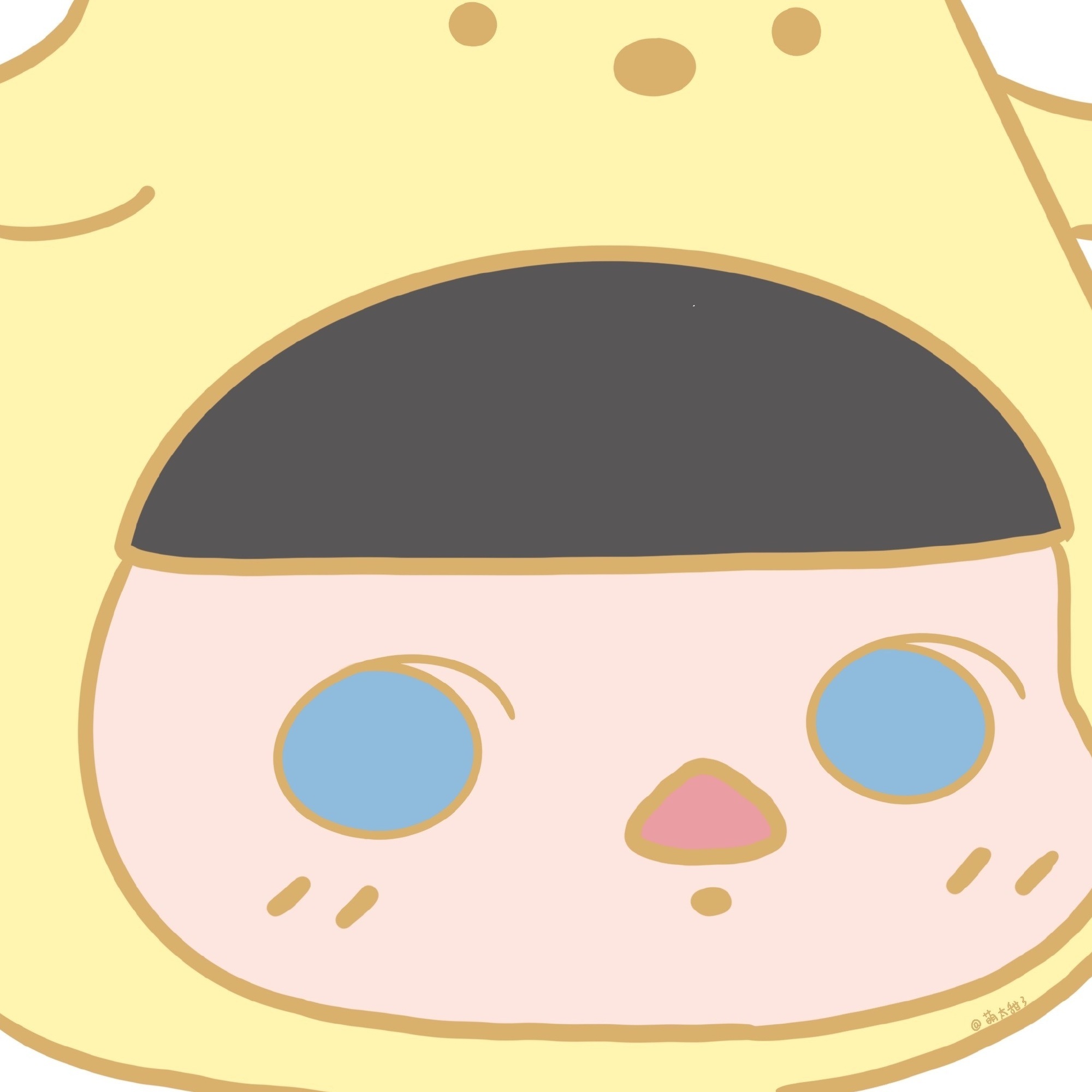 今日份丨可爱手绘 泡泡玛特头像 可以跟小姐妹用起来了