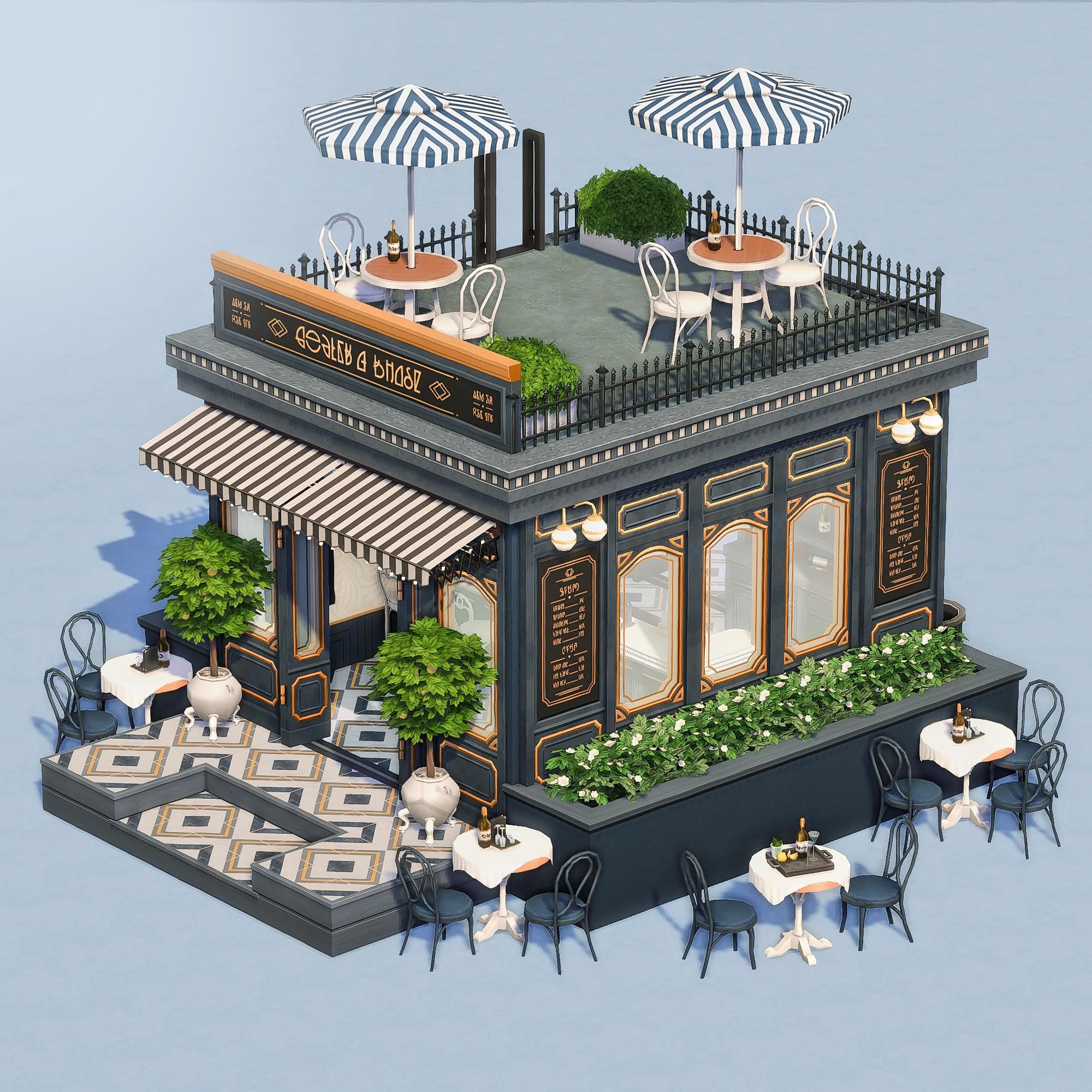 《模拟人生4》场景搭建设计 alexia_art