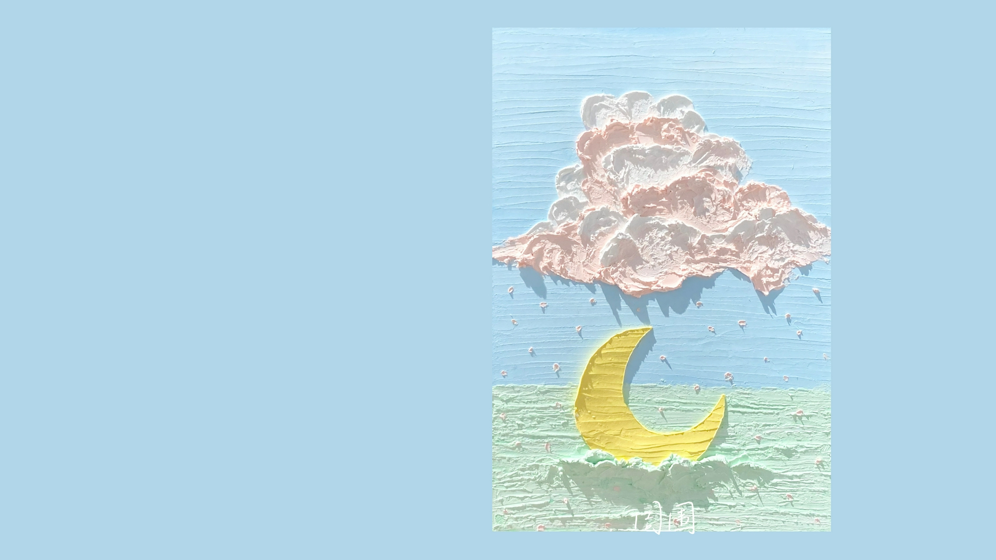 油画风格的ipad / 电脑壁纸 太好看了