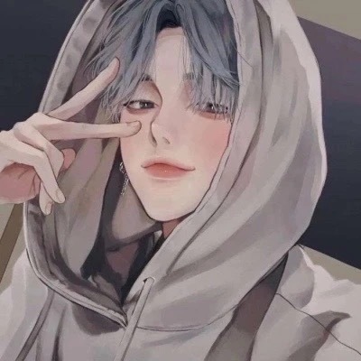 卡通动漫头像男头像无水印点赞变好看