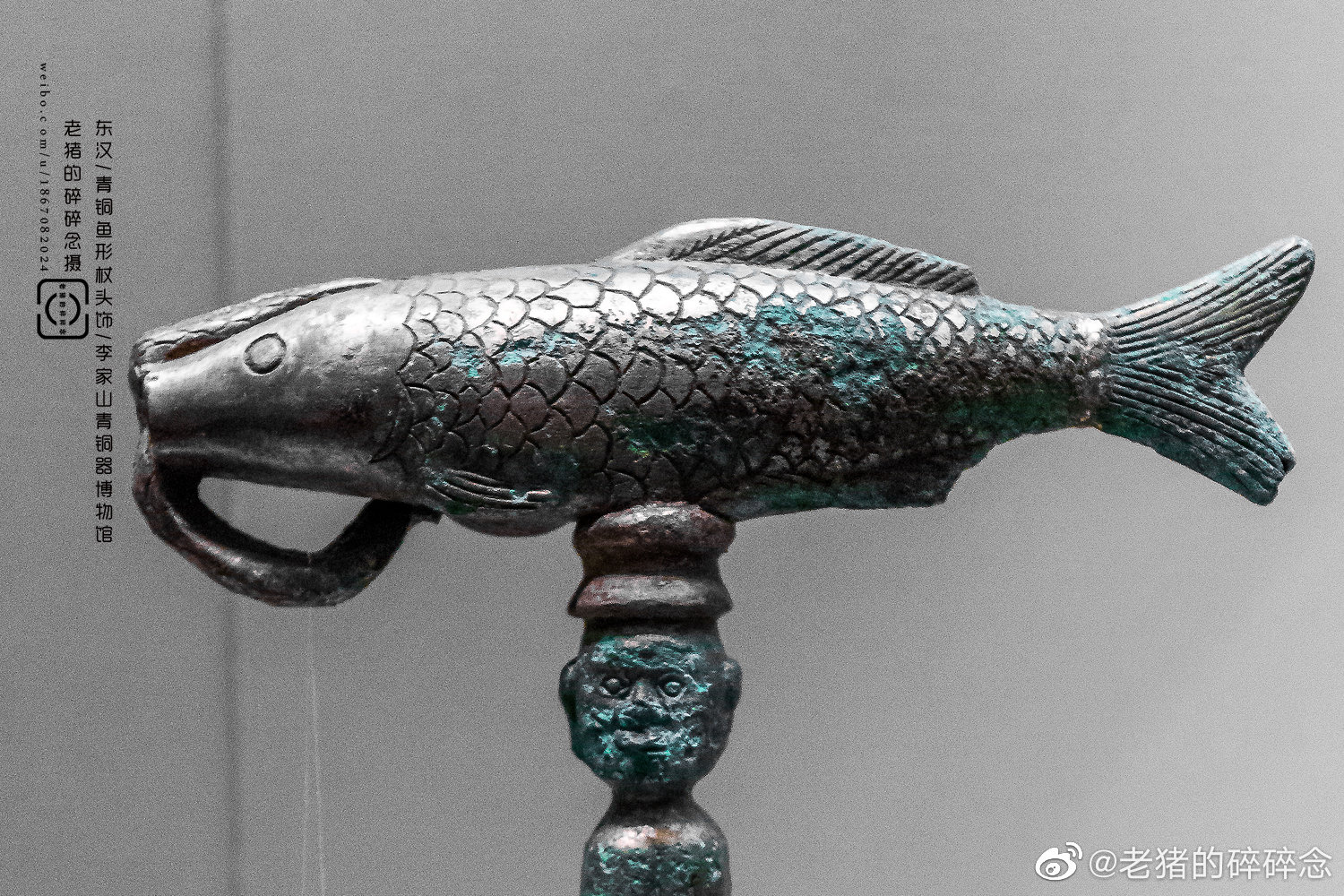 从汉代游来的鱼了解一下. 此器物整体作丁字形