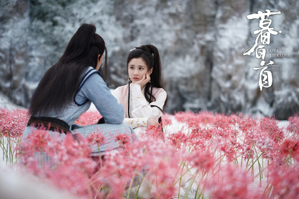 张慧雯暮白首古装剧照太美了入股不亏