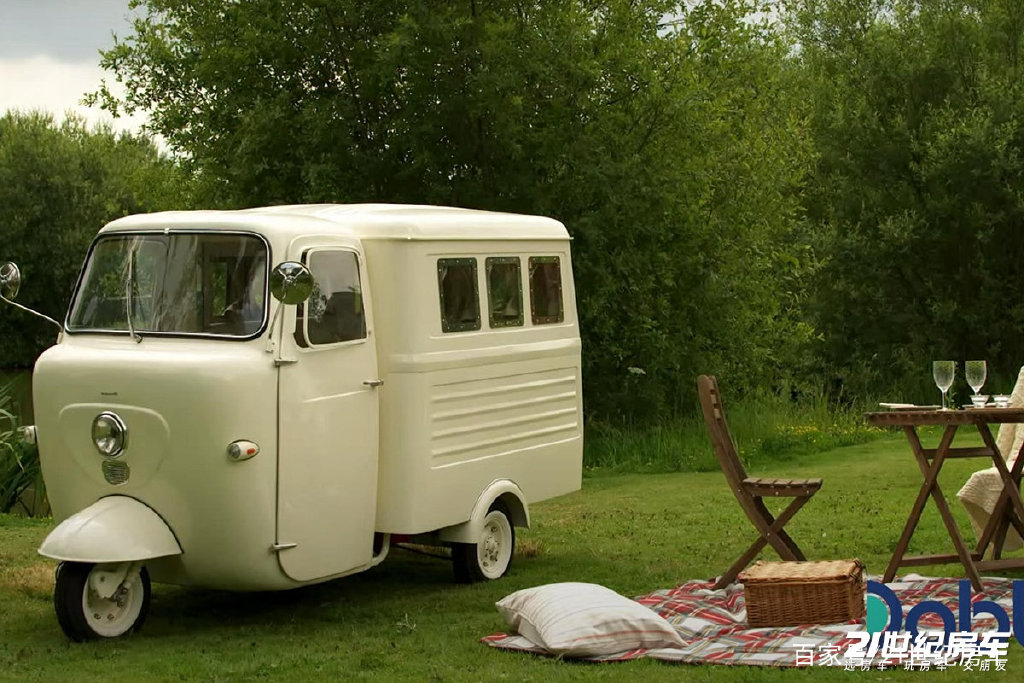 细节控or天才三轮车牛奶箱子改装成贵族风范房车