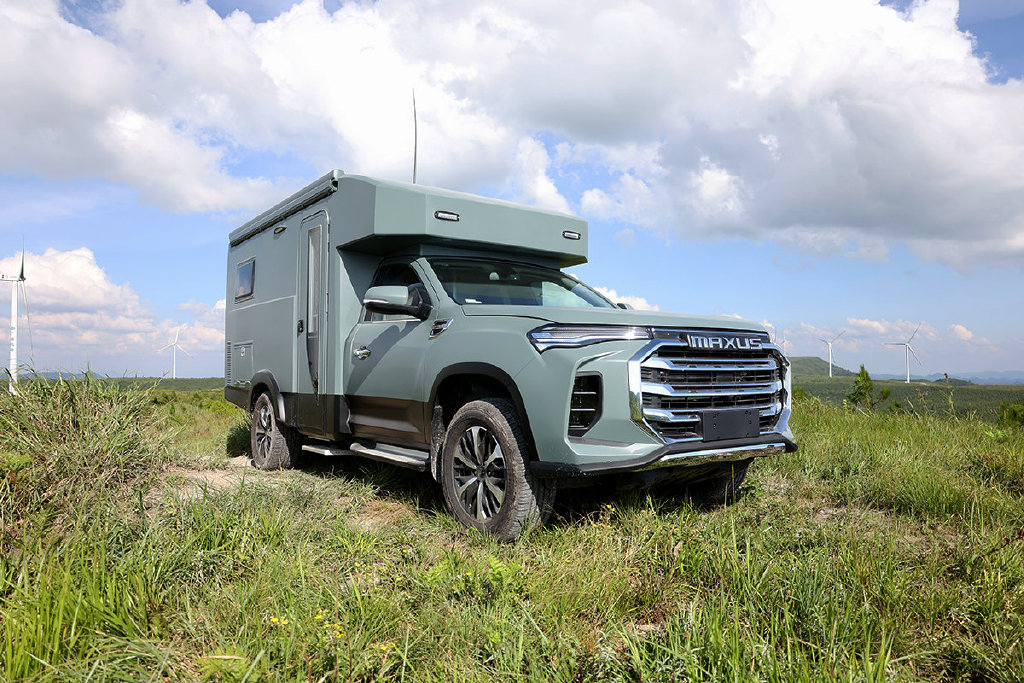 黔力推出大通t90皮卡房车-新浪汽车