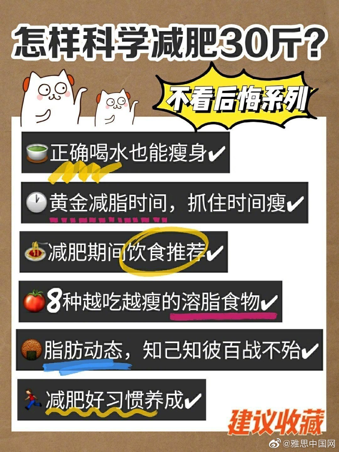 干货!网上很火的一组图,科学减 重30斤……__财经头条