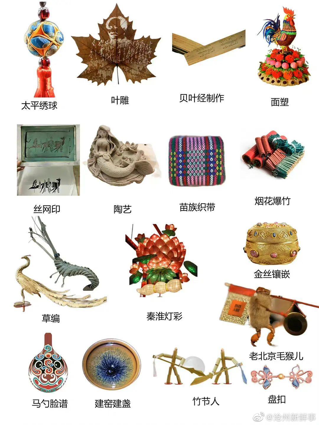 盘点96种非遗传统技艺