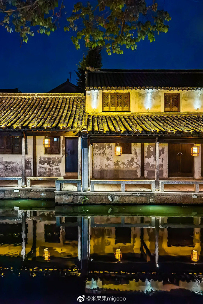 江南水乡明珠|苏州黎里古镇的夜