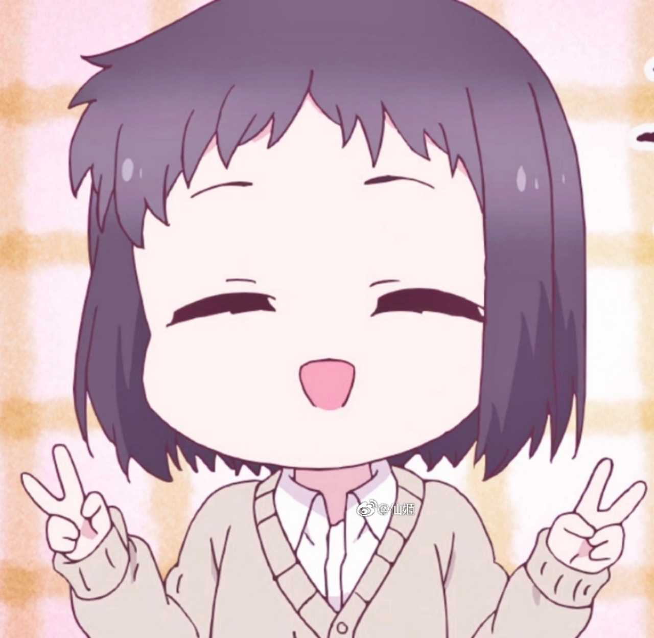 自截动漫头像《敦君与女朋友》片桐音也太可爱了!_高清图集_新浪网