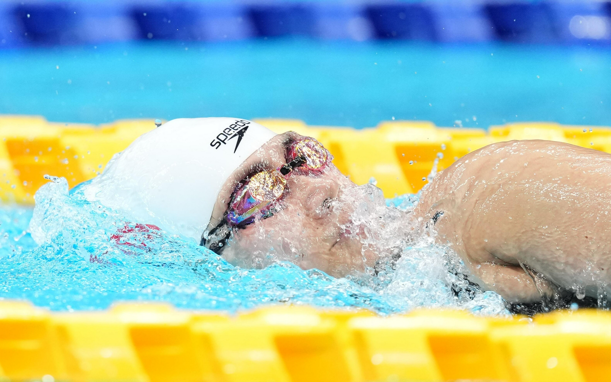 (东京残奥会)游泳——蒋裕燕获女子400米自由泳s6级冠军