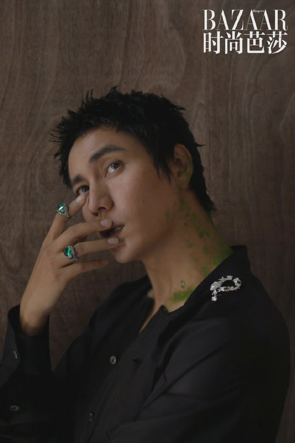 李冰冰 × 陈坤时尚芭莎十月刊封面,时隔有年,老友相聚