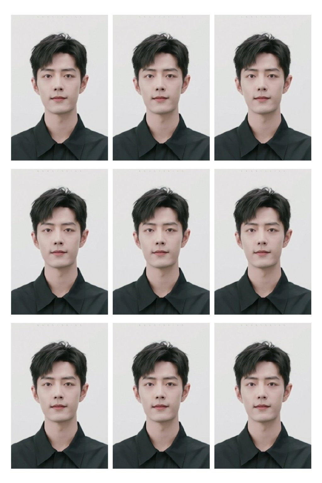 肖战证件照__财经头条