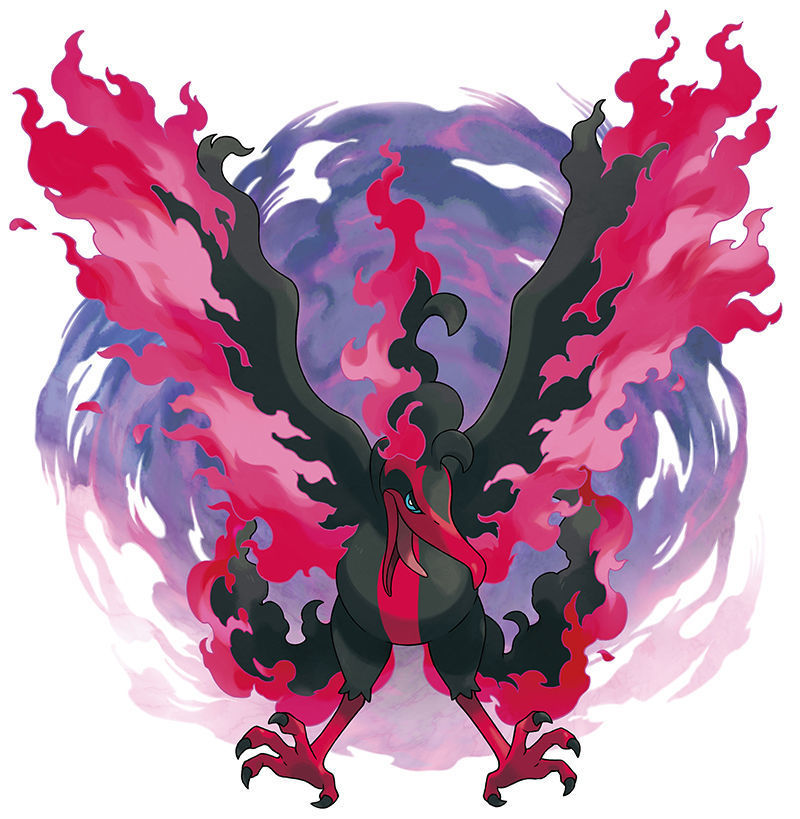 《宝可梦剑盾》冠之雪原dlc伽勒尔三神鸟形态