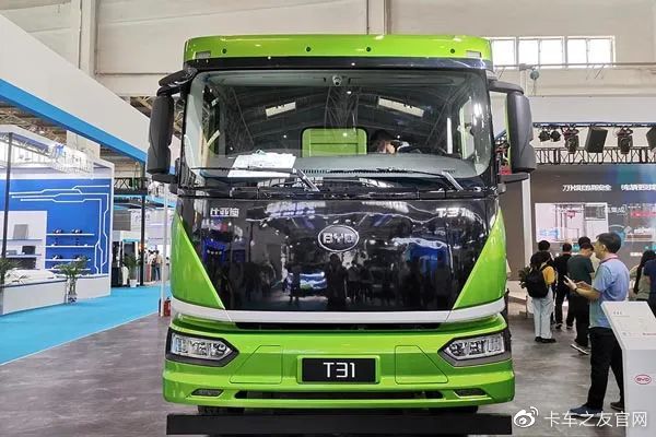 电池科技引领未来比亚迪t31纯电动自卸车静态解析卡车之友网
