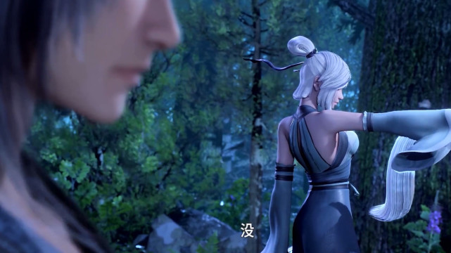 晓梦在和卫庄互怼,准备再次动手的时候,盖聂赶到了,盖聂虽然有拔剑的