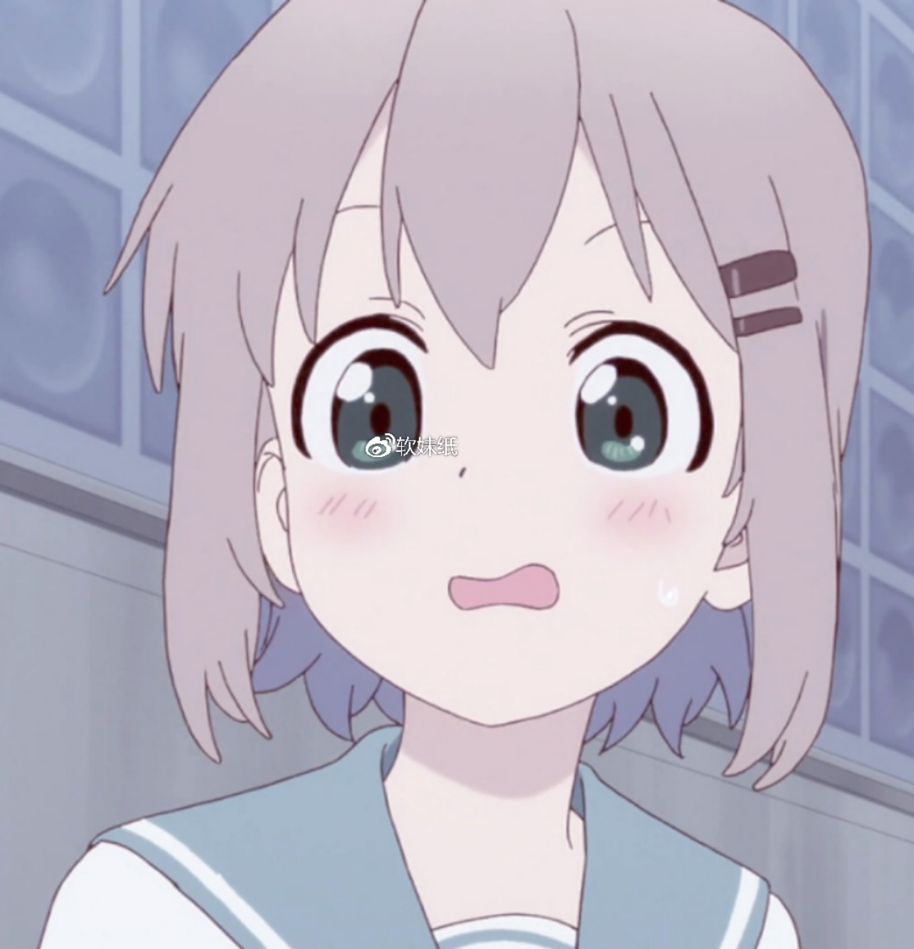 自截动漫头像《前进吧!登山少女》萌萌哒雪村葵