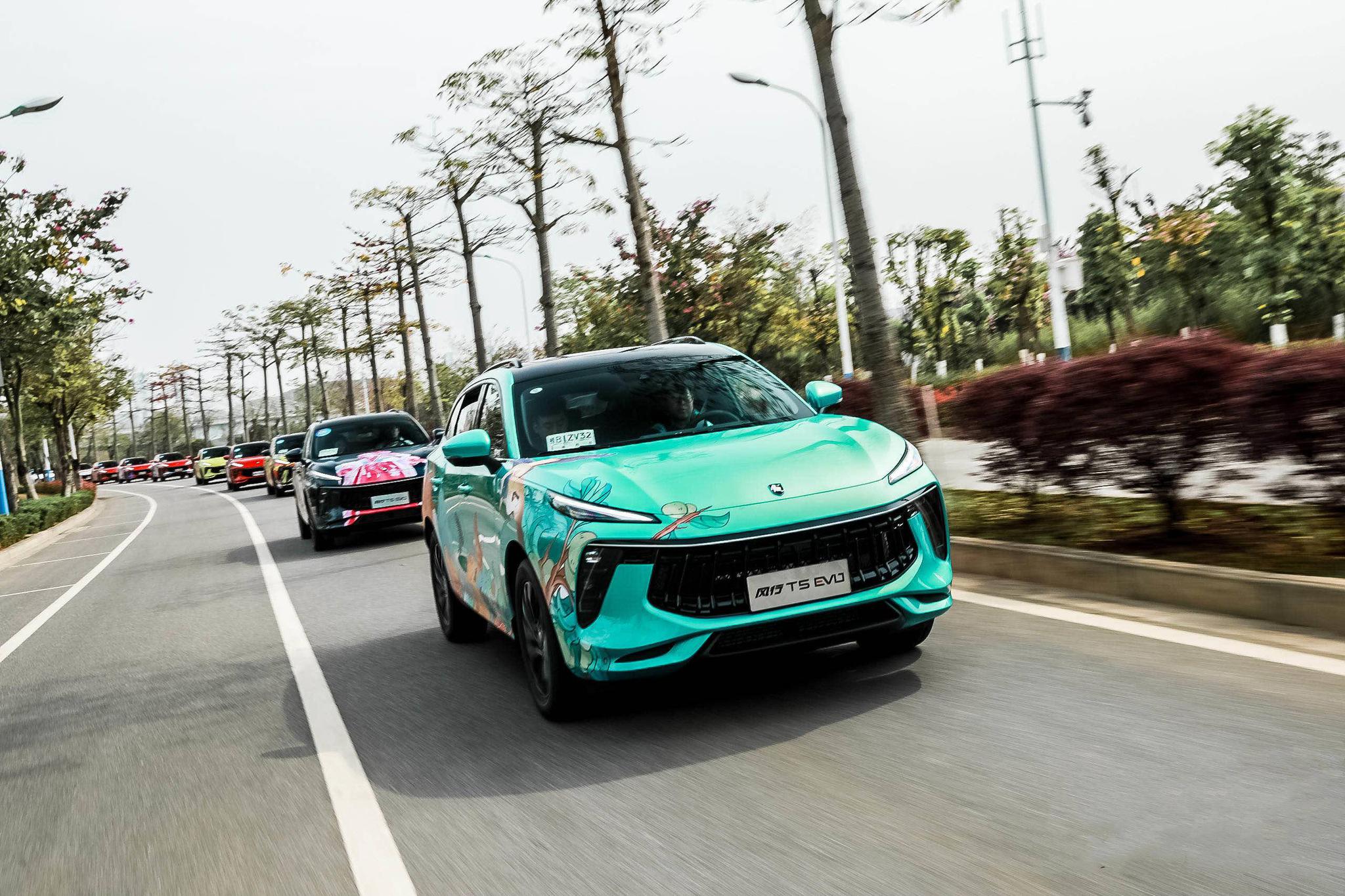 又潮又快的实力座驾试驾风行t5evo