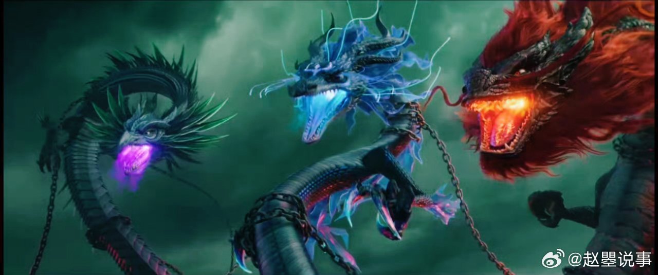 敖闰,西海龙王,初登场即以龙形态吸引了我
