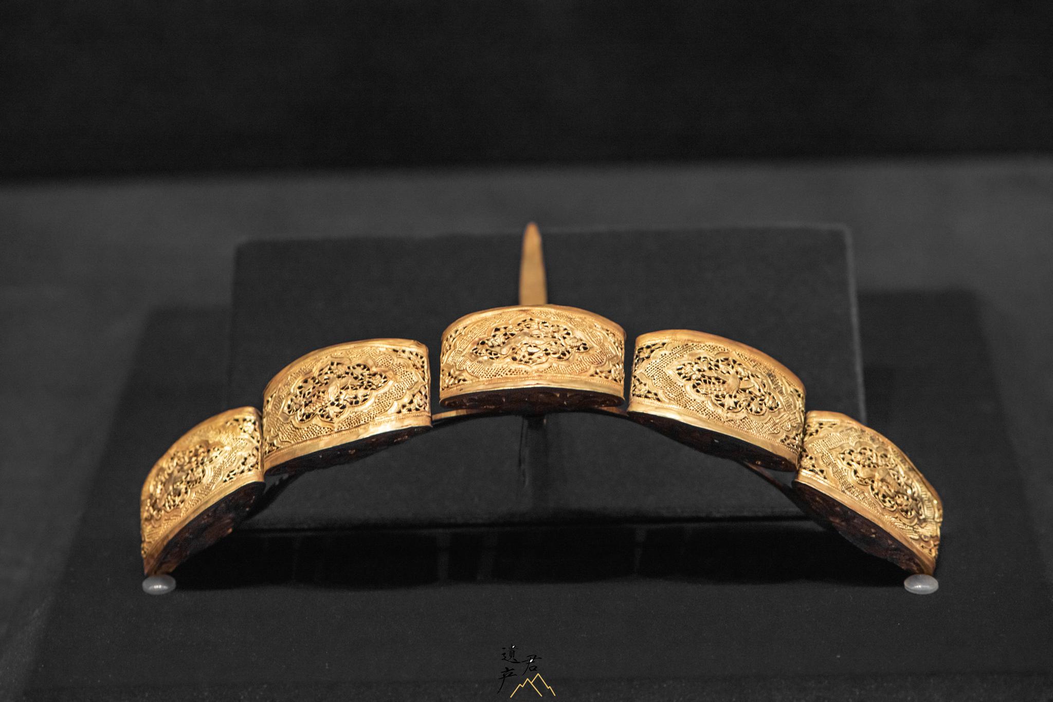 江阴市博物馆藏·宋代五花头凤鸟纹金桥梁簪_高清图集_新浪网