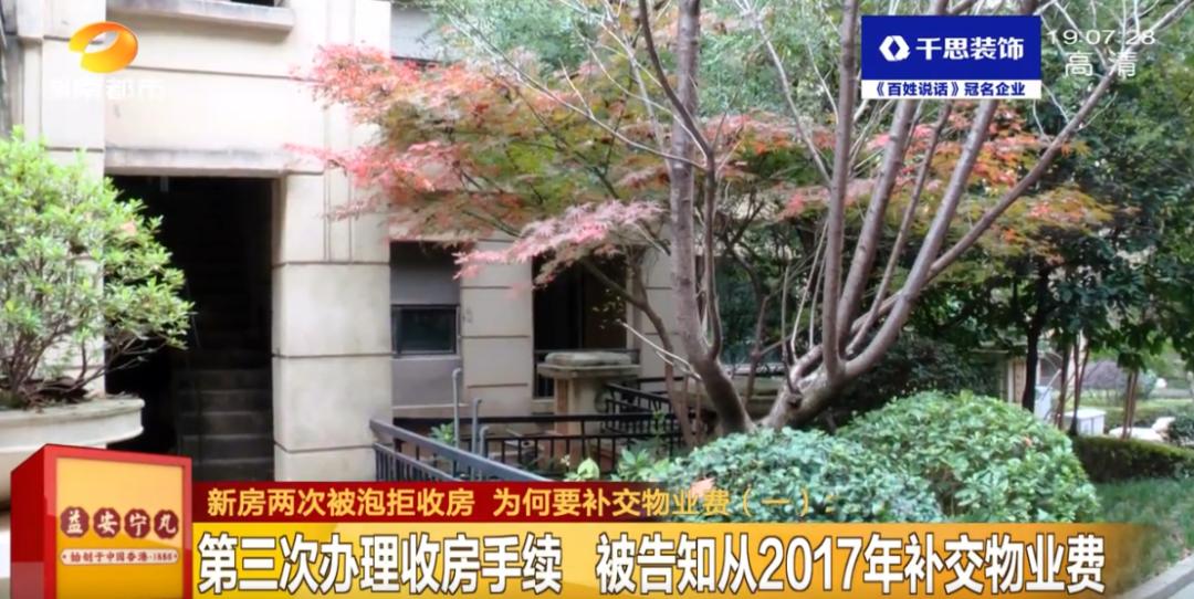 水深近1米！新房两次被淹，男子拒收房！却被要求补交5年物业费，凭啥？休闲区蓝鸢梦想 - Www.slyday.coM