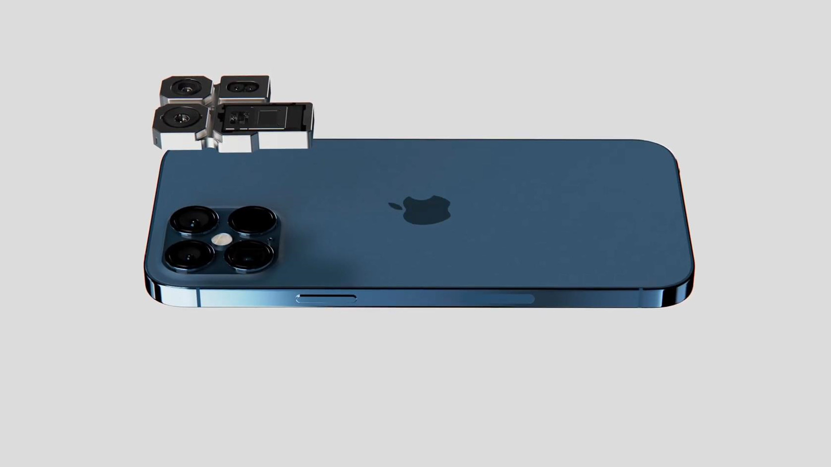 iphone13pro概念图:潜望式镜头120刷新,凭这两样又要卖断货
