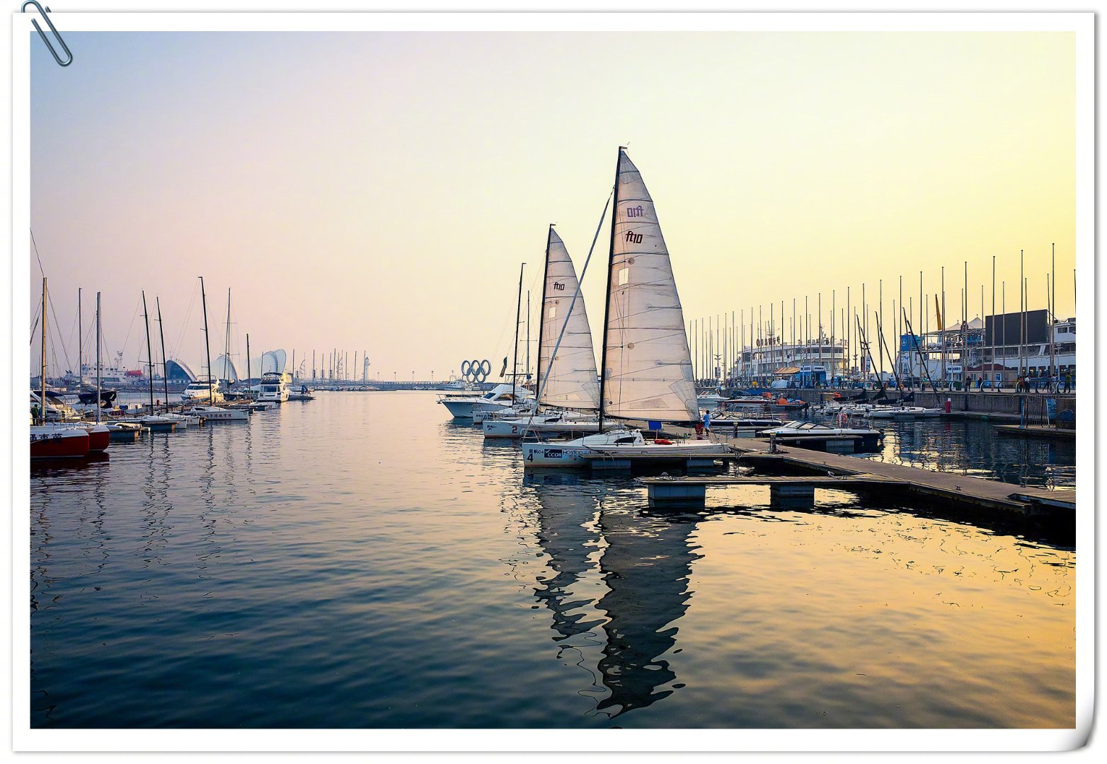 青岛一个满目海景浪漫的城市