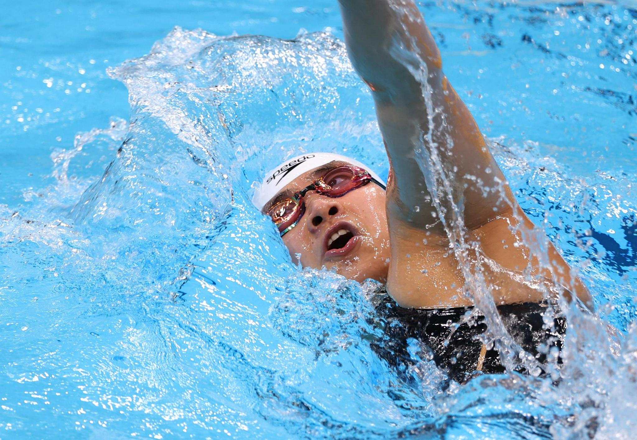 (东京残奥会)游泳——蒋裕燕获女子400米自由泳s6级冠军