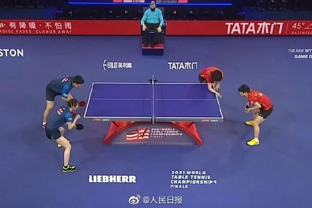 中国队拿下世乒赛首枚金牌 美国球迷打call孙颖莎樊振东休闲区蓝鸢梦想 - Www.slyday.coM