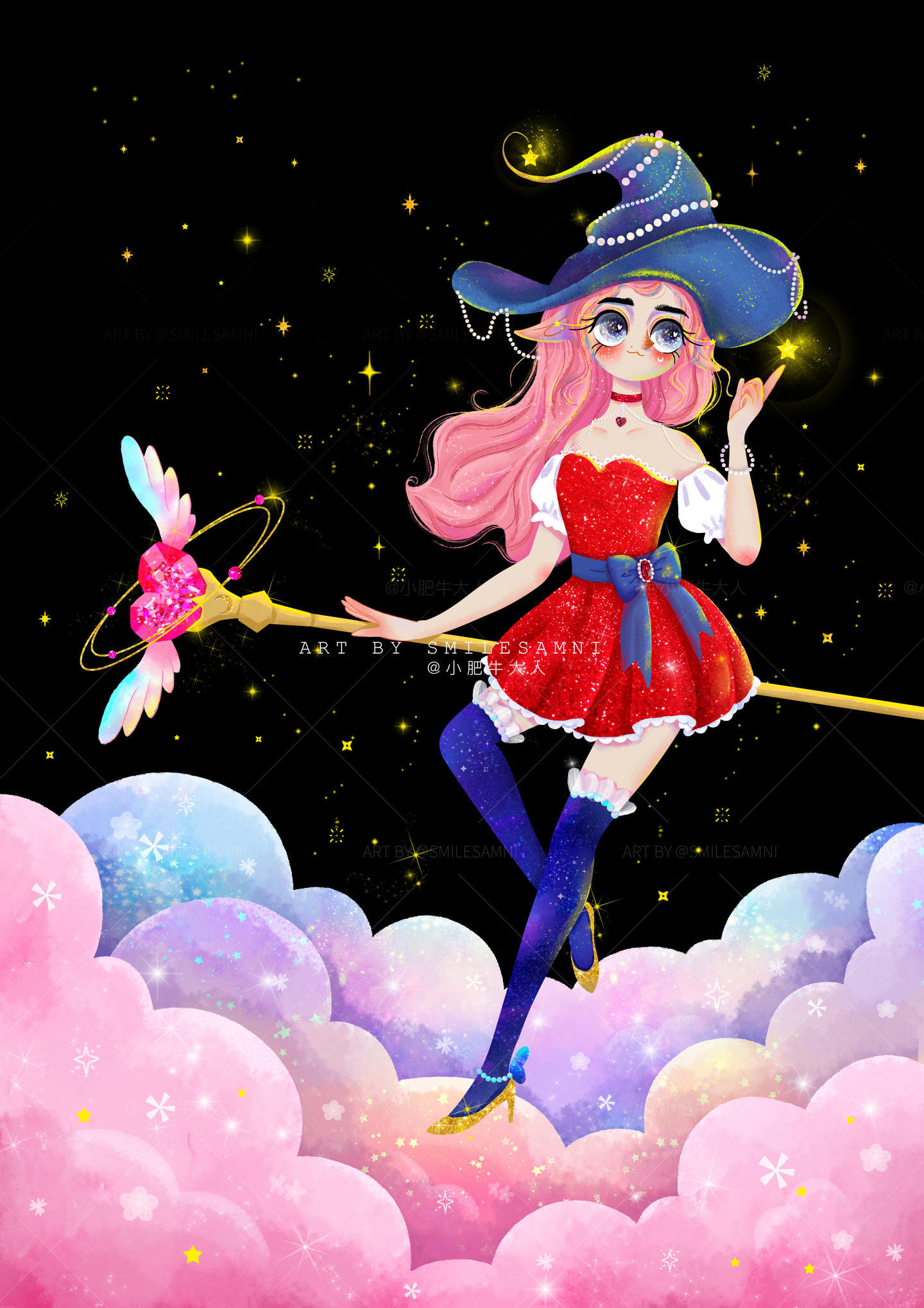 美萌少女插画课程 | 库存小魔女__财经头条