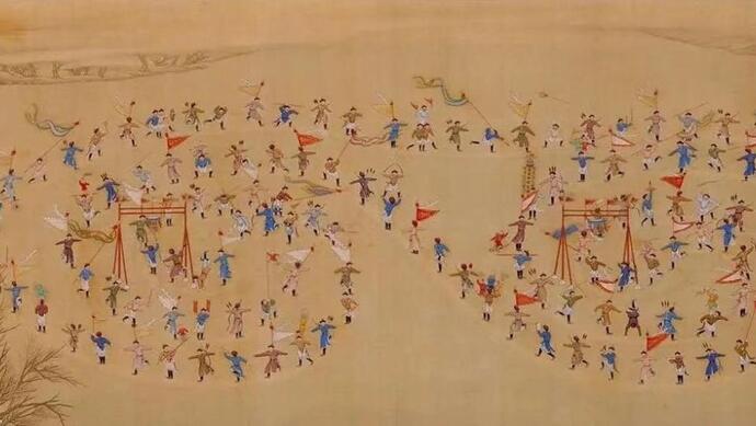 北京冬奥会倒计时了！来看下这幅与北京冬奥会有着特殊渊源的中国古画休闲区蓝鸢梦想 - Www.slyday.coM