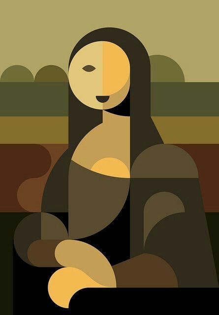 蒙娜丽莎的不同艺术表现形式 by:mona lisa