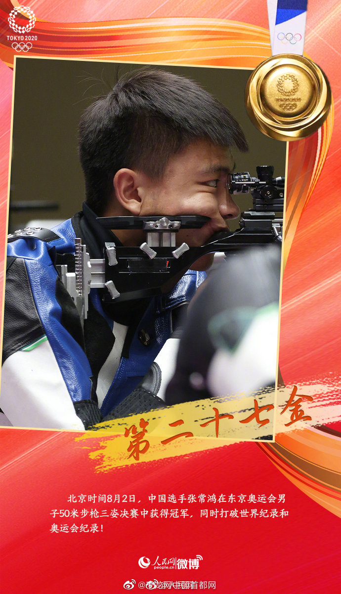超棒!中国射击队金牌开始金牌结束