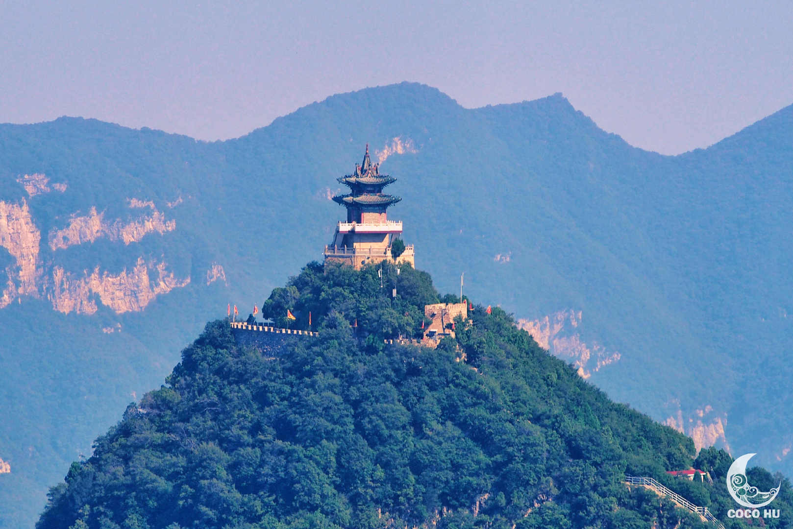 畅游云丘山景区 神灵庇佑的风水宝地