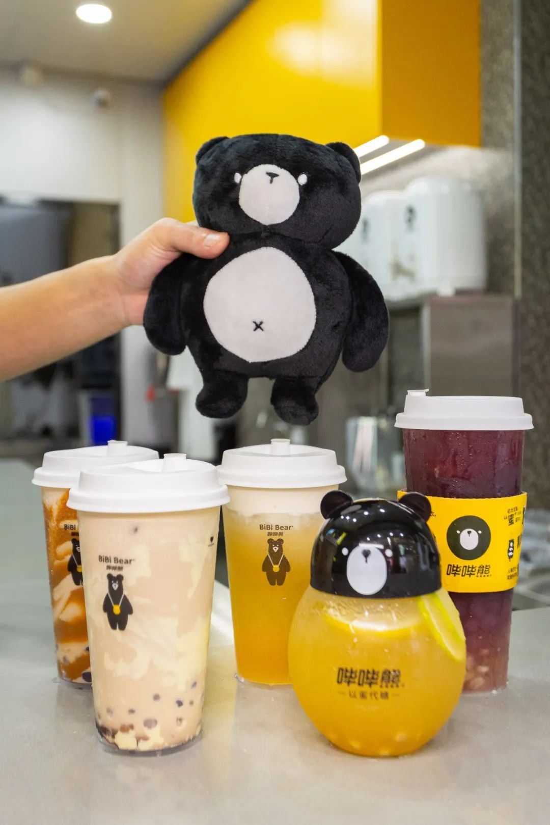 乐探￥38杯哔哔熊拍了拍你浓郁忌廉奶茶清爽蜂蜜柠檬茶以蜜代糖的茶饮