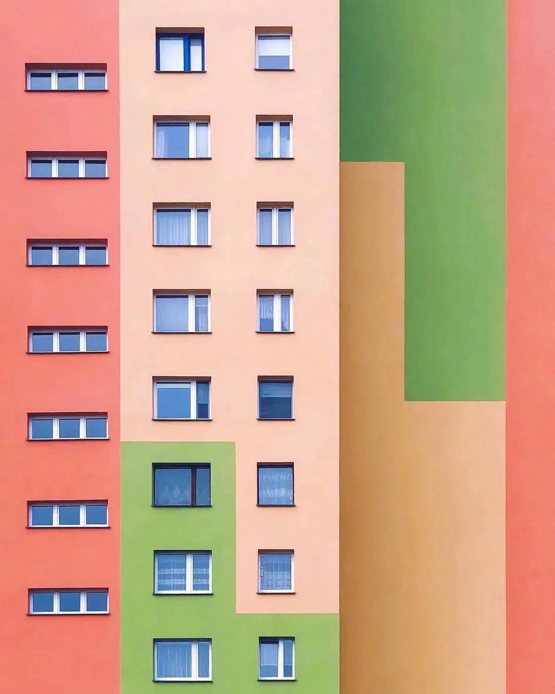 韦斯·安德森式建筑色彩美学 fr.patryk_wikalinski_高清图集_新浪网