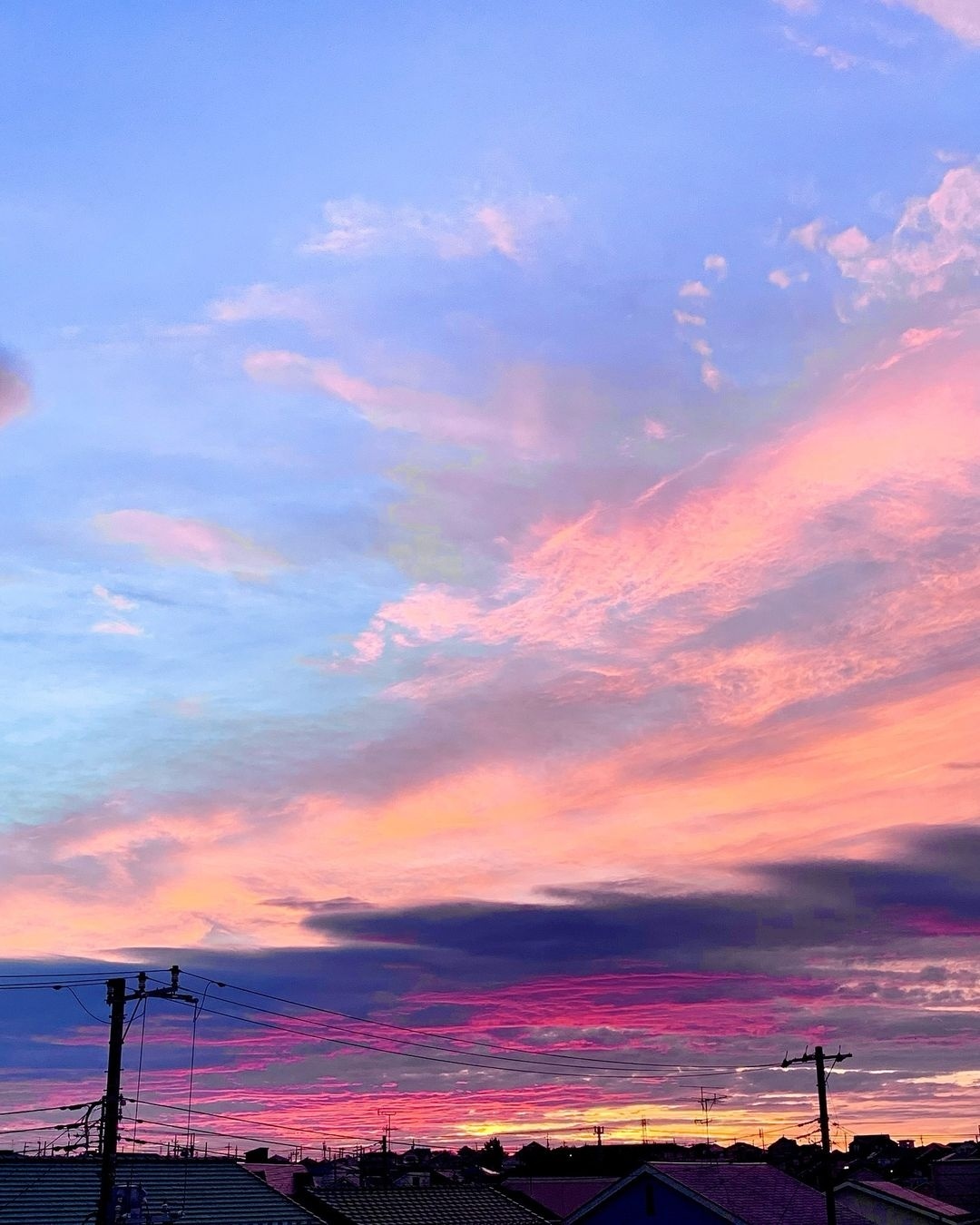 五彩缤纷的天空