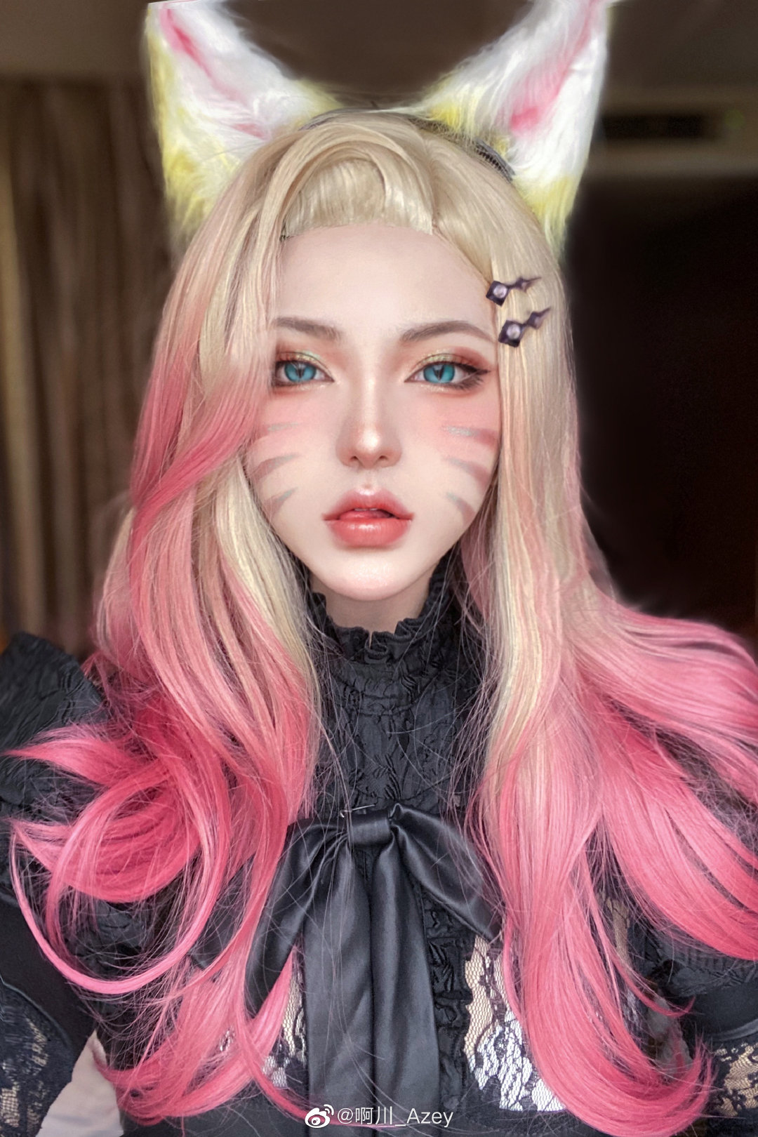 一个漂亮的阿狸COScr：啊川_Azey（微博）