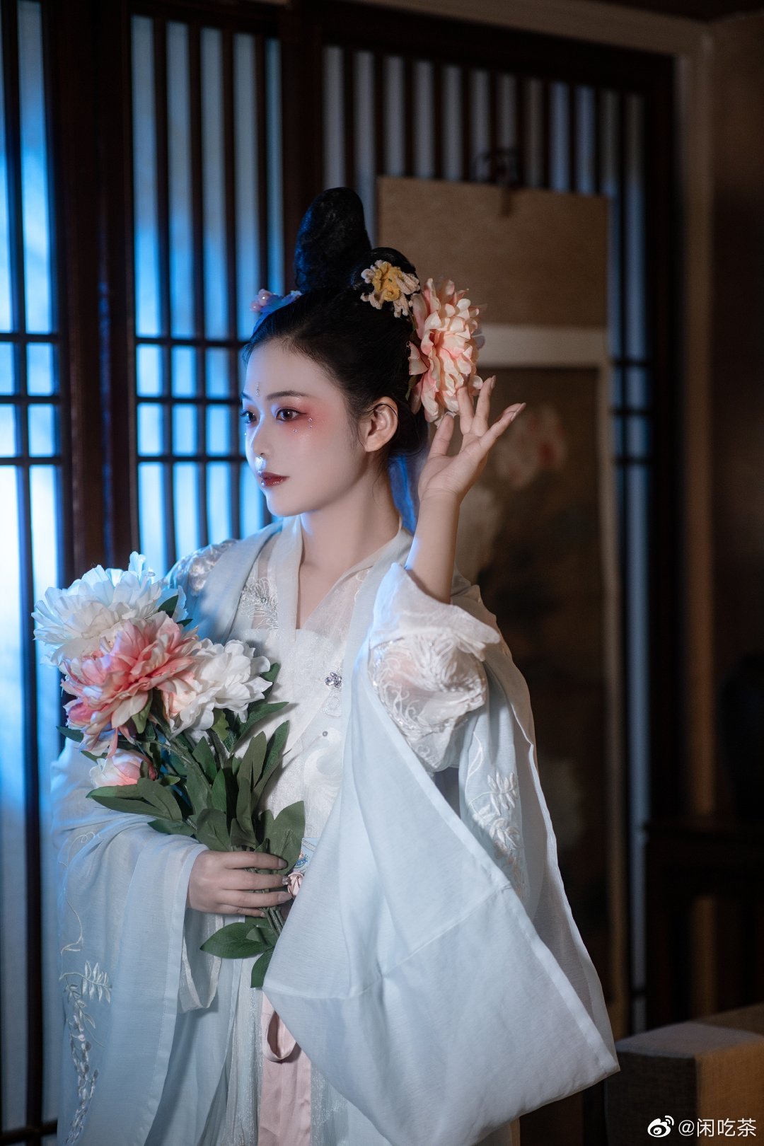 客片分享| 赤狐书生莲花精仿妆