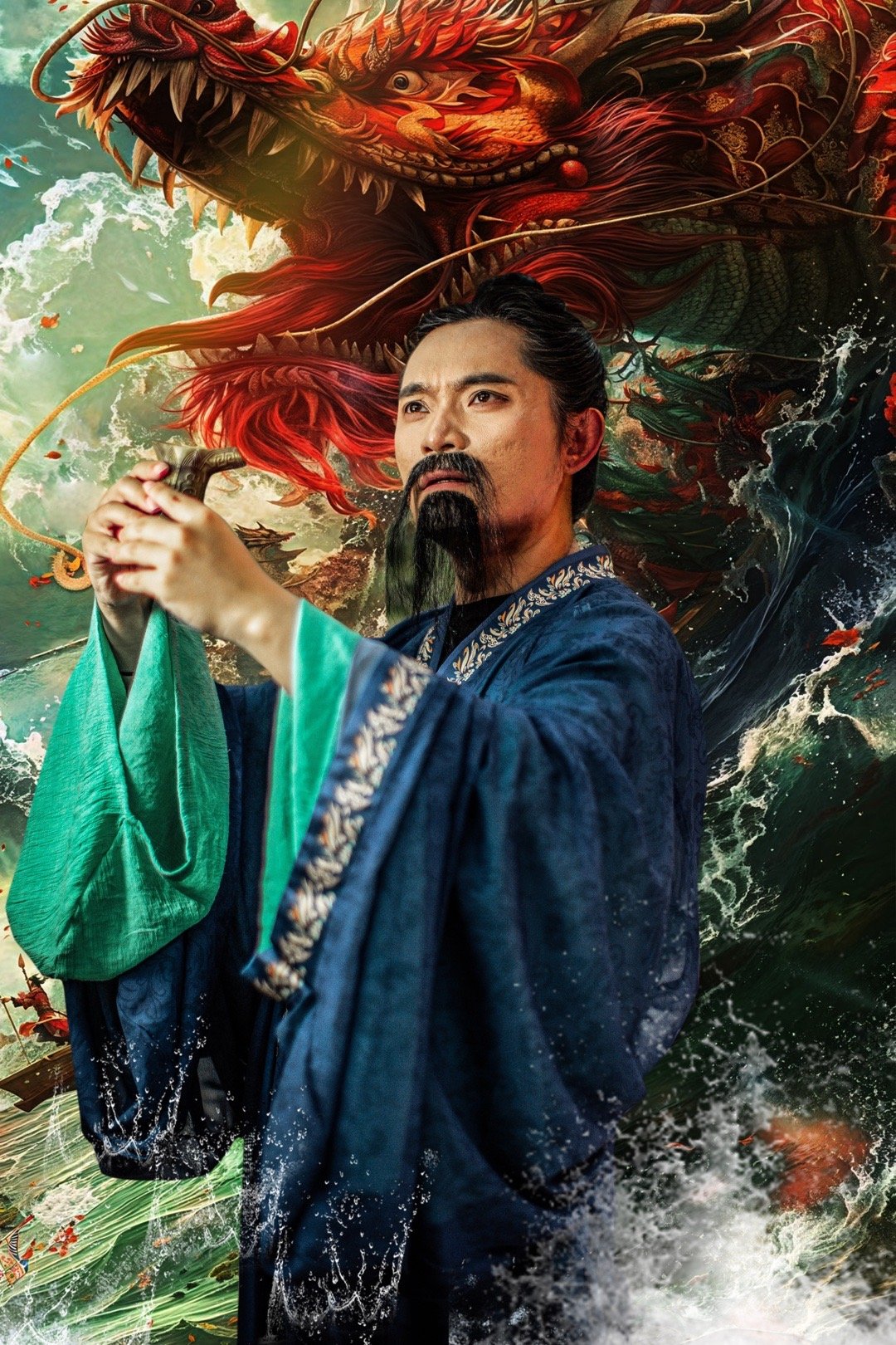 今日给大家cos一个屈原祝大家端午安康