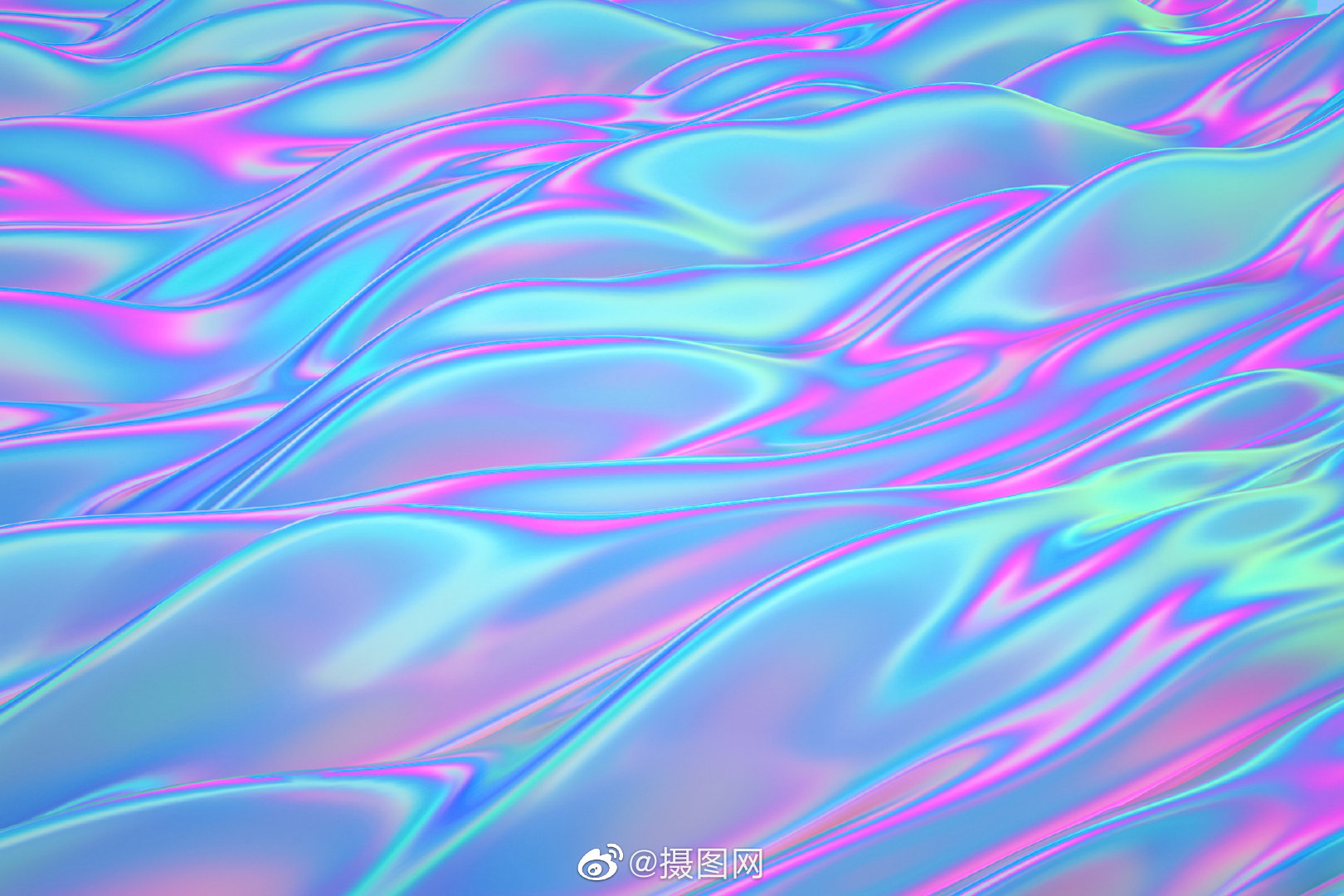 创意背景 C4d镭射设计背景图 酸性设计必备的素材 财经头条
