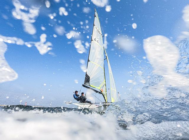走,逐浪去!第十四届全国运动会帆船比赛(潍坊赛区)开赛