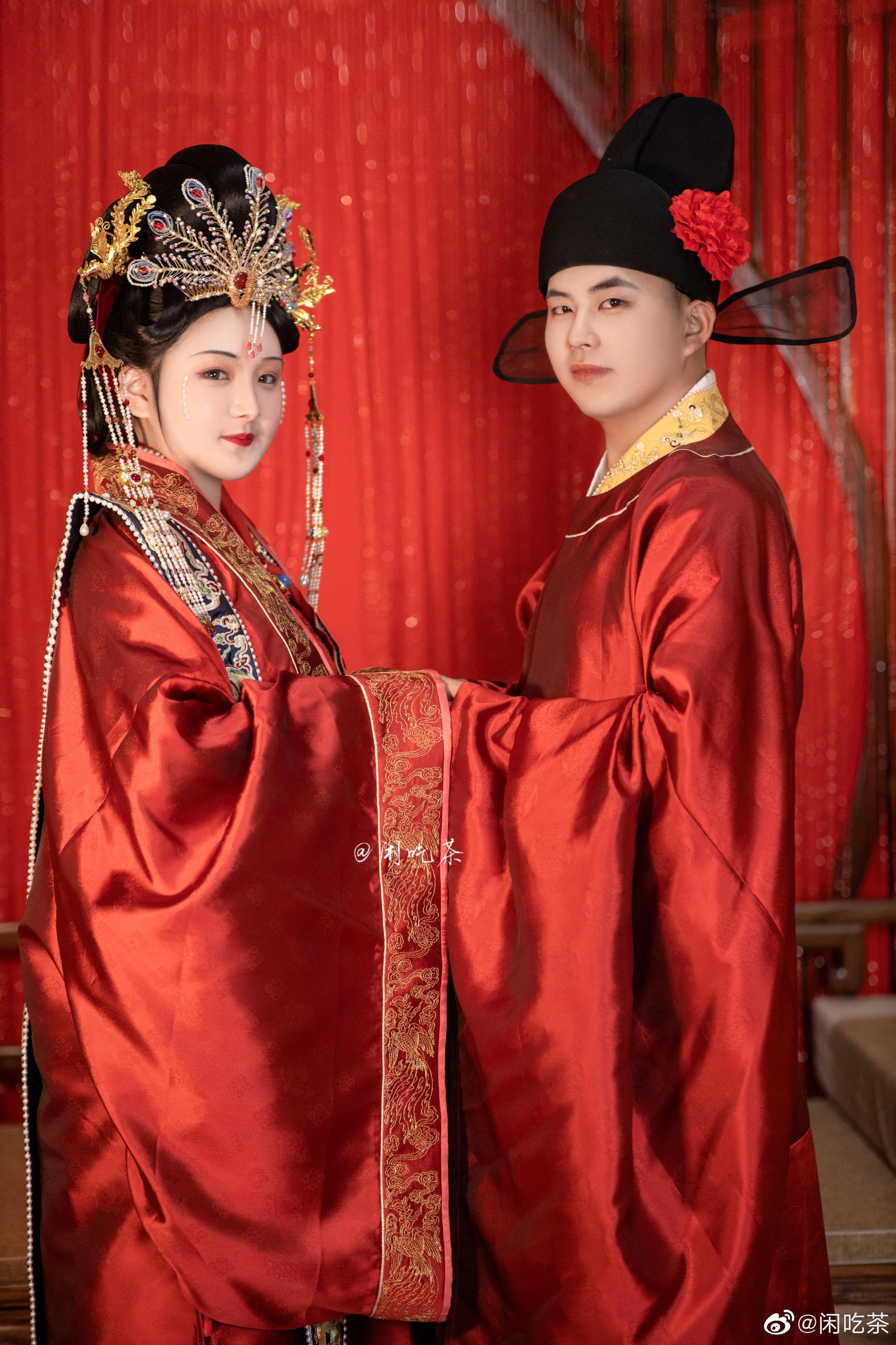 汉服婚礼客片| 桃之夭夭,灼灼其华.之子于归,宜其室家