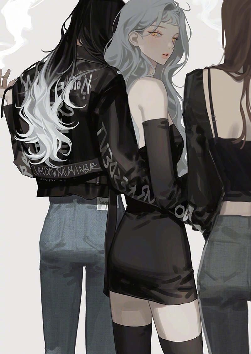 韩国画师笔下的小姐姐,超a的,百合大法好(twi eriol_s2)