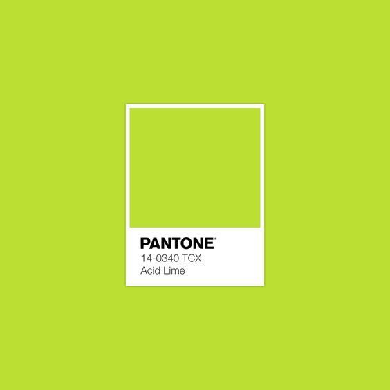 pantone / 绿