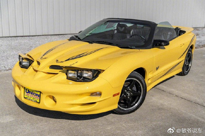 庞蒂亚克pontiac firebird trans am ws6 collector edition